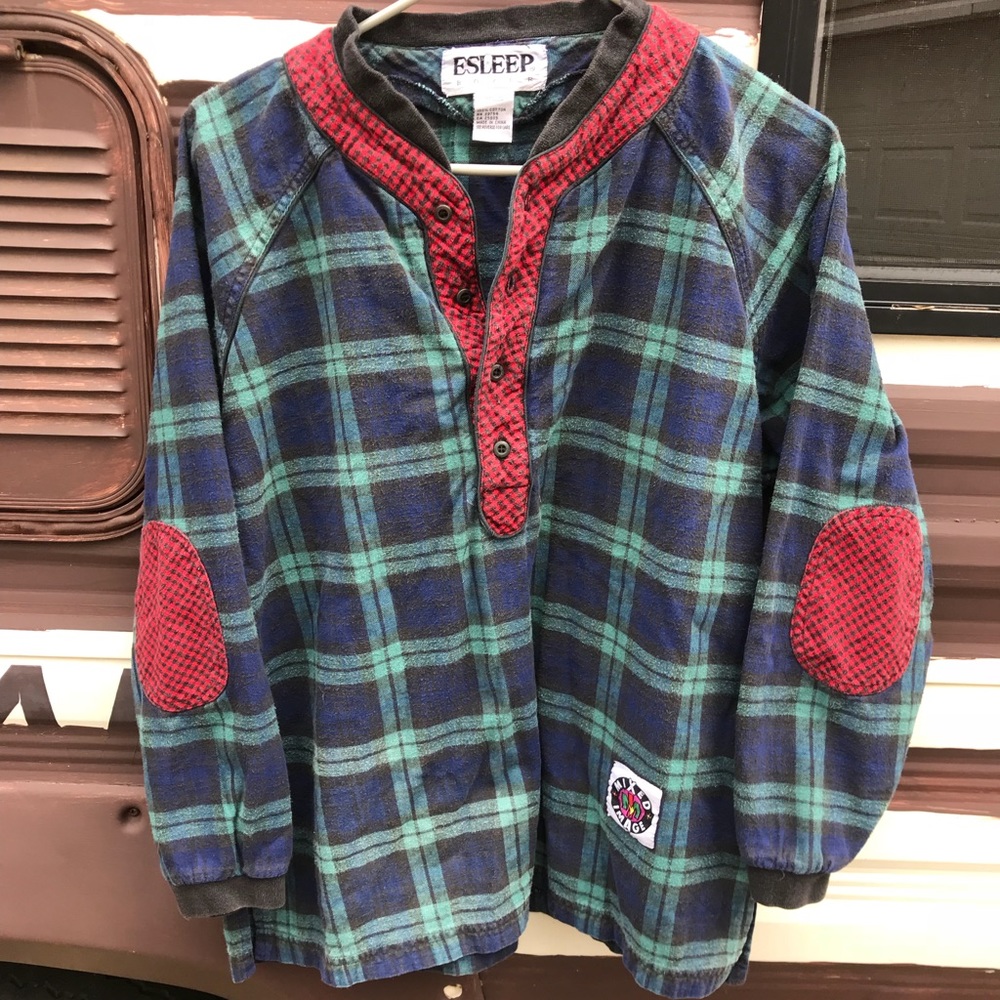 Vintage plaid long sleeve